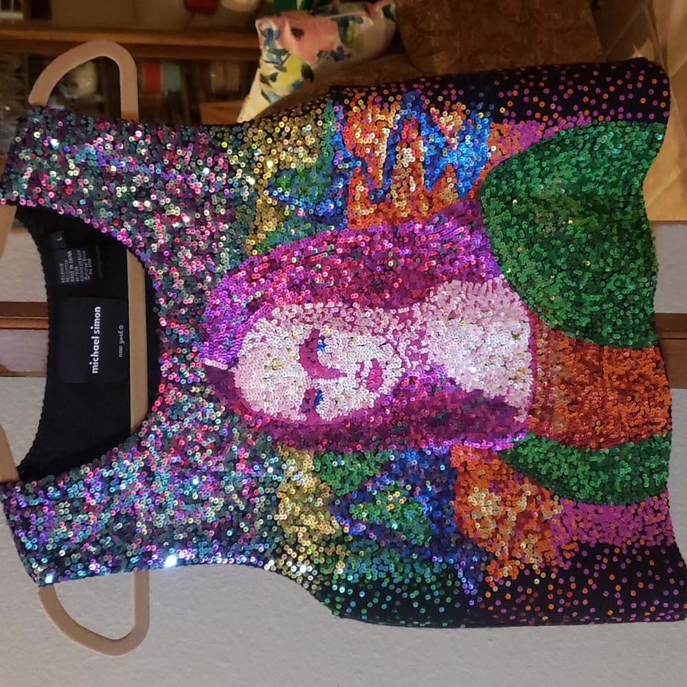 Michael Simon L RARE Mona Lisa Da Vinci Vest - Picture 1 of 10